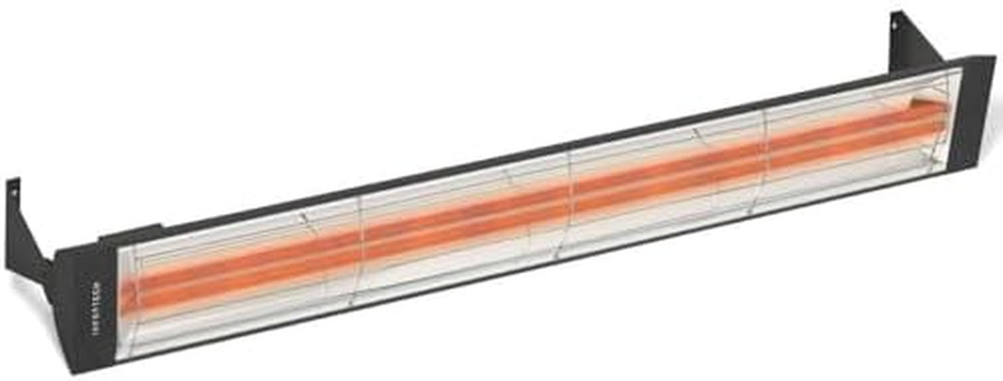 WD6024BL Dual Element 6,000 Watt Electric Patio Heater, Choose Finish: Black