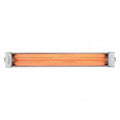 6000 Watt Electric Infrared Dual Element Heater-240 Voltage-Stainless Steel Finish-No Fascia Decorative Fascia