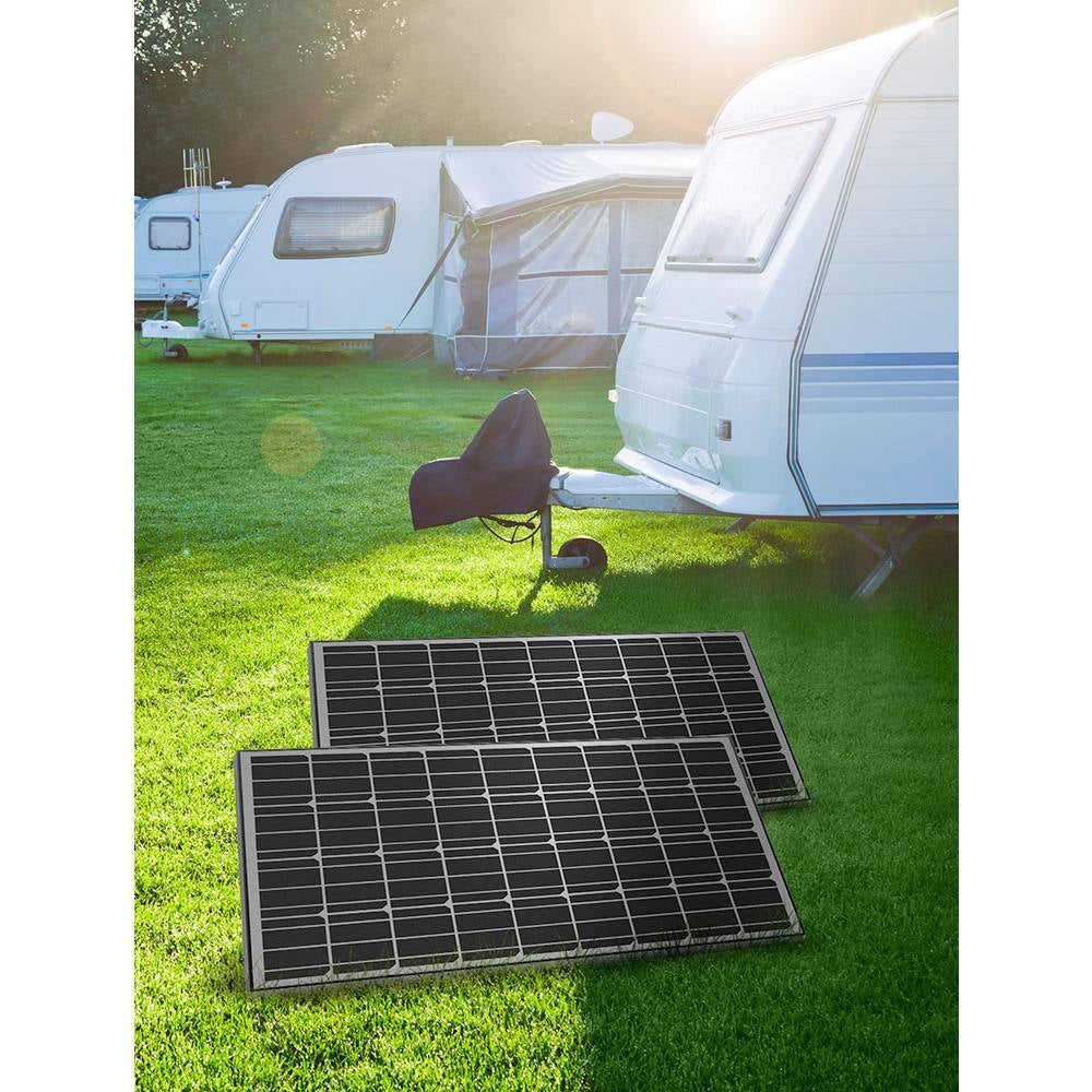 330-Watt Monocrystalline Solar Panel for 12-Volt Charging