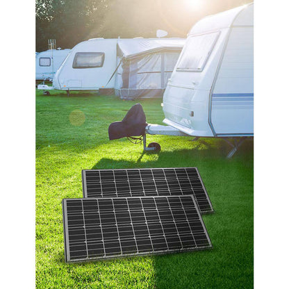 330-Watt Monocrystalline Solar Panel for 12-Volt Charging