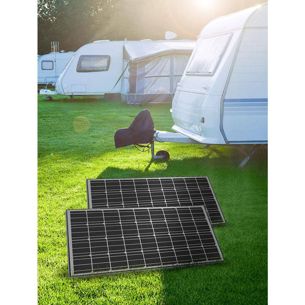 330-Watt Monocrystalline Solar Panel for 12-Volt Charging