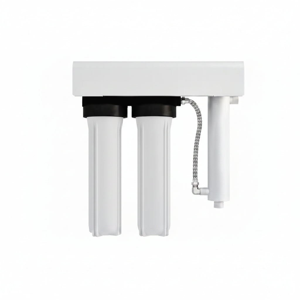 Quantum Series 18 GPM Multi-Stage Ultraviolet Whole House Water Treatment Disinfection Sterilization Filtration System