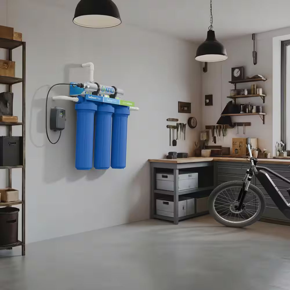 Water Systems Whole House Salt-Free Water Softener and Filter Combo with UV