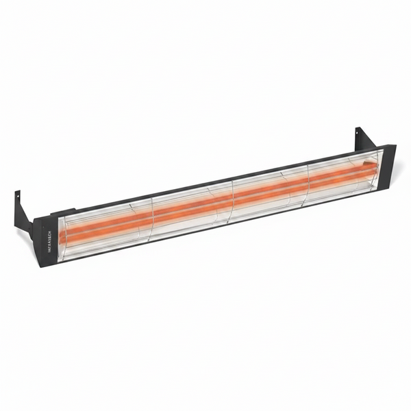 WD6024BL Dual Element 6,000 Watt Electric Patio Heater, Choose Finish: Black