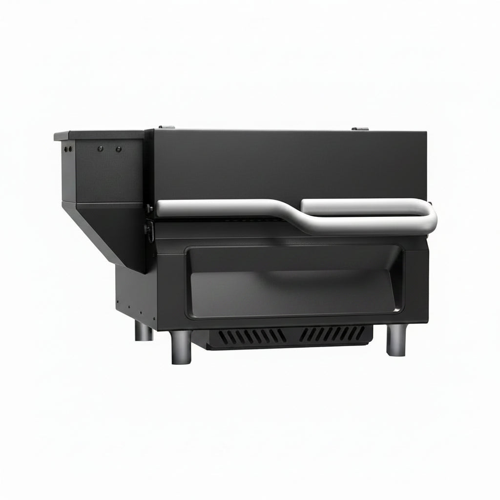 Portable Smoker Guga’S Pick, Apartment & Family Cooking Pellet Grill | Smart Wi-Fi Control, 8-In-1 BBQ, 8H Battery, 5" LCD Screen, 271 Sq.In, ASCA Steam Tech, PIN Precision Temp Fit for RV Camping